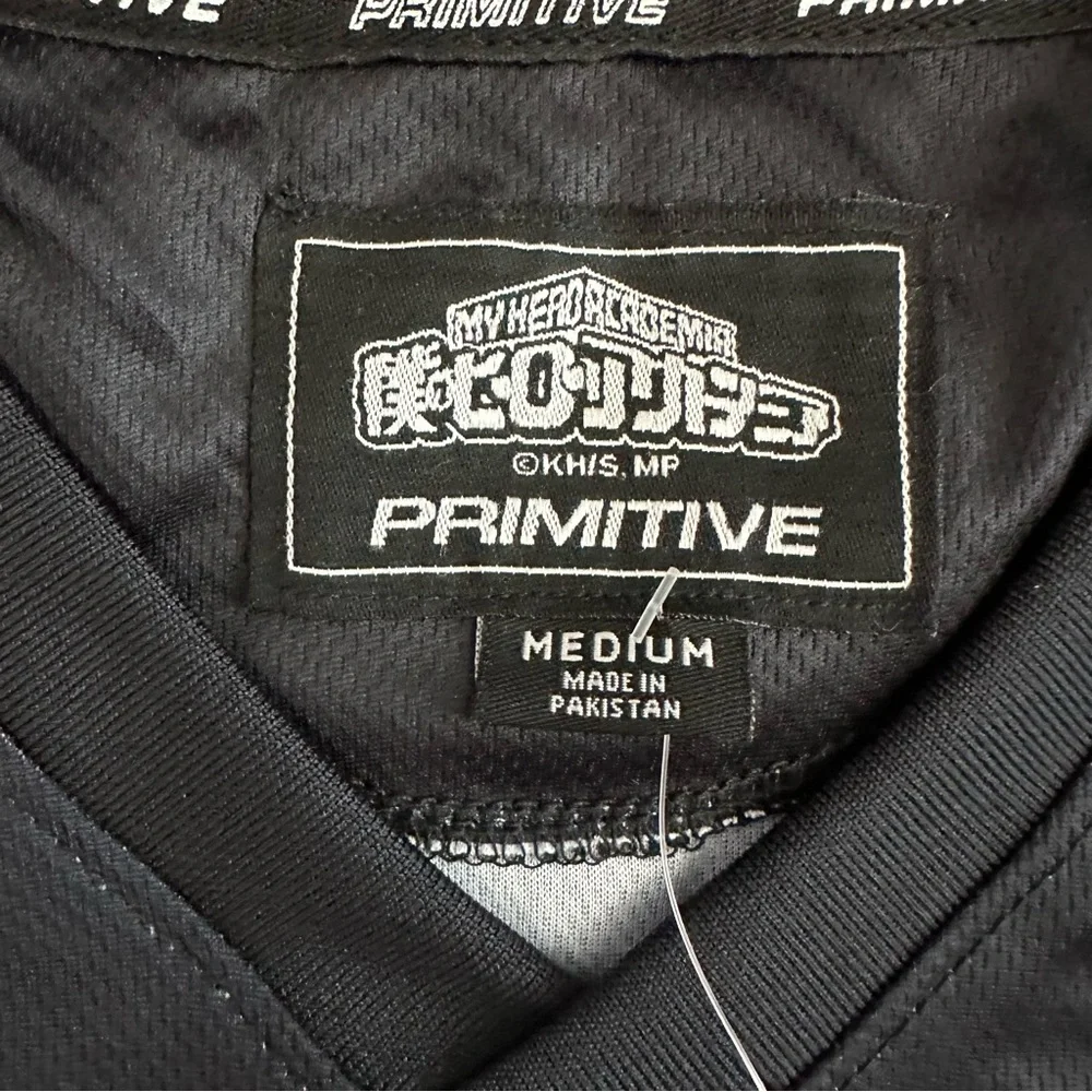 Primitive x My Hero Academia Black Hockey Jersey Size M - Picture 5 of 10